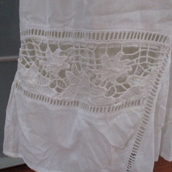 Zara Trafaluc Collecion Open Back Eyelet Shift Tank Dress - Picture 3 of 7